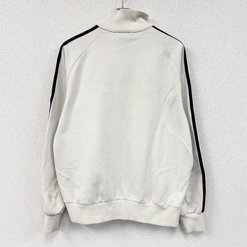 00s　adidas　アディダス　トラックジャケット/ジャージ　白　ホワイト　Mサイズ　古着