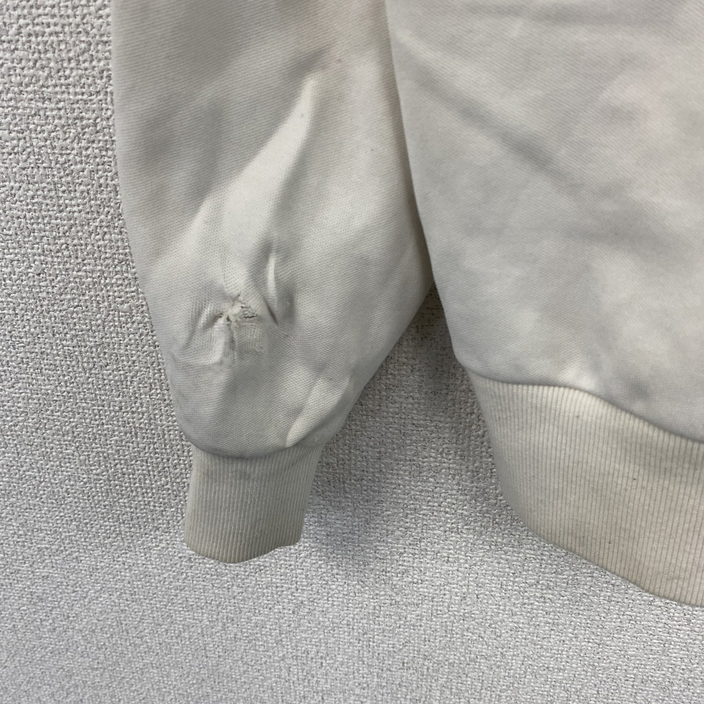 00s　adidas　アディダス　トラックジャケット/ジャージ　白　ホワイト　Mサイズ　古着