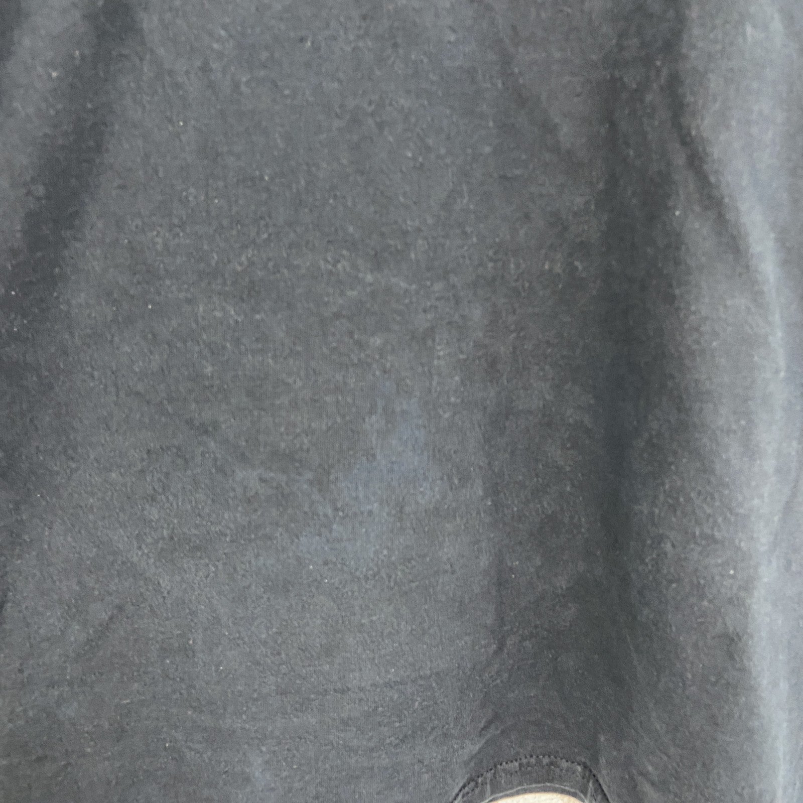 GILDAN　ギルダン　長袖プリントTシャツ/ロンT　スカル　骸骨　黒　ブラック　Mサイズ　古着