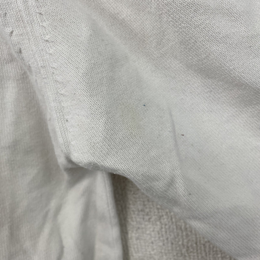 Kappa　カッパ　コットンニットセーター　白　ホワイト　Lサイズ　古着