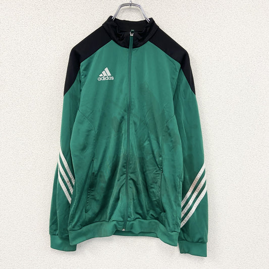 adidas　アディダス　トラックジャケット/ジャージ　緑　グリーン　Mサイズ