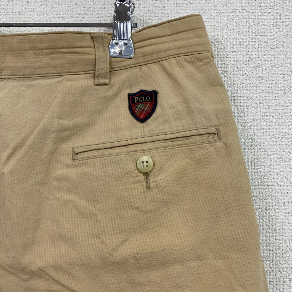 POLO GOLF　ポロゴルフ　ラルフローレン　ハーフパンツ/ショートパンツ　ベージュ　34サイズ　古着