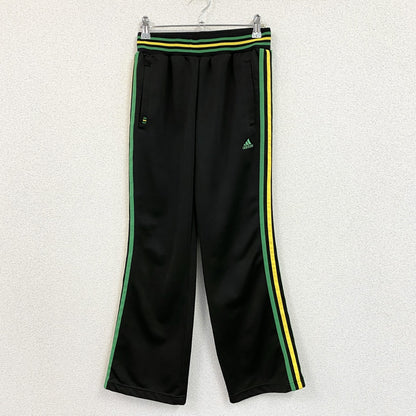 adidas　アディダス　CLIMALITE　トラックパンツ　ジャージパンツ　黒　ブラック　Mサイズ