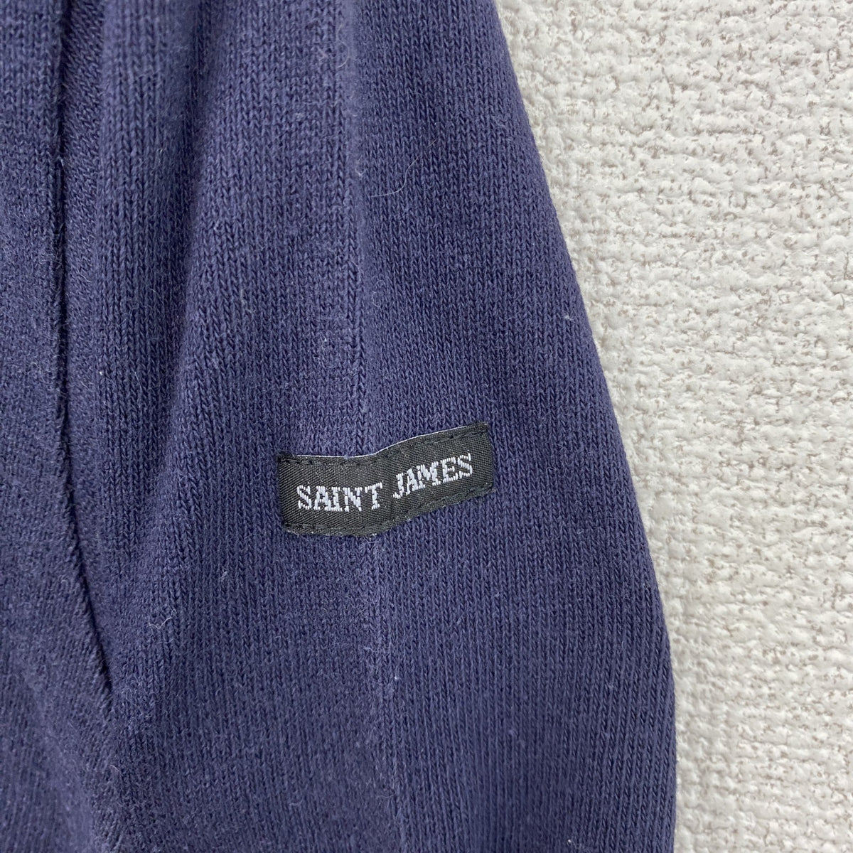 SAINT JAMES　セントジェームス　バスクシャツ　長袖Tシャツ/ロンT　紺　ネイビー　XSサイズ　古着