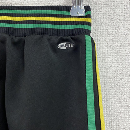 adidas　アディダス　CLIMALITE　トラックパンツ　ジャージパンツ　黒　ブラック　Mサイズ