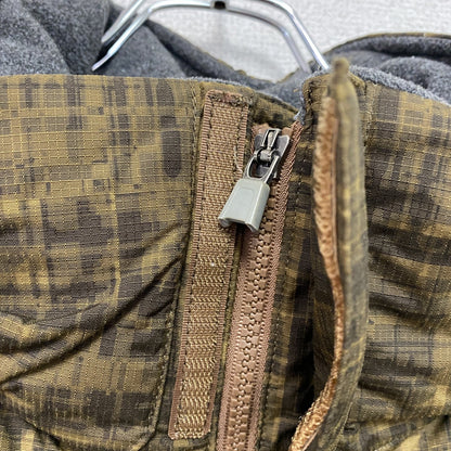 THE NORTH FACE ザノースフェイス　PRODIGY PRINT DOWN JACKET　ダウンジャケット　総柄　カーキ　Sサイズ