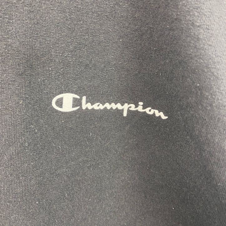 ～00s　champion　チャンピオン　スウェットパーカー/フーディー　ヴィンテージ　黒　ブラック　Lサイズ