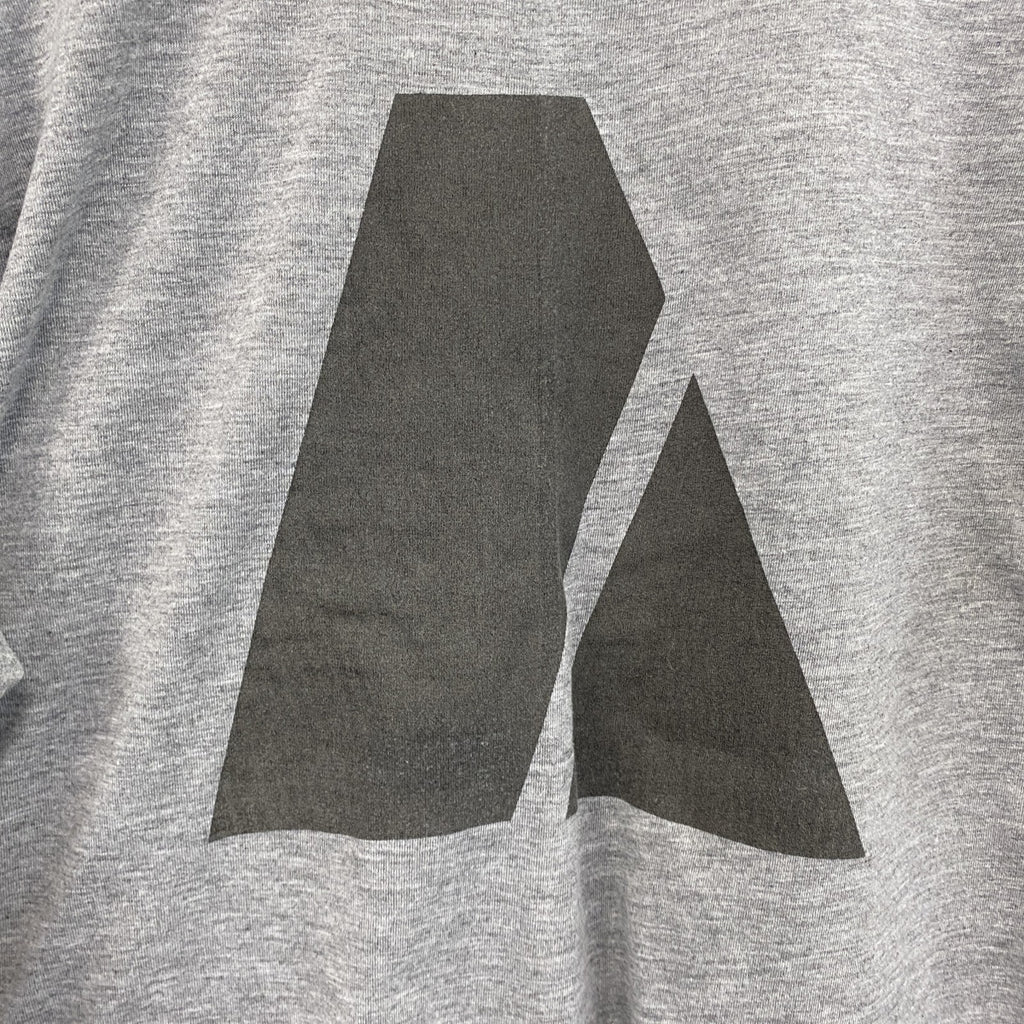 ARMY　アーミー　長袖Tシャツ/ロンT　ミリタリーTシャツ　灰色　グレー　Sサイズ　古着