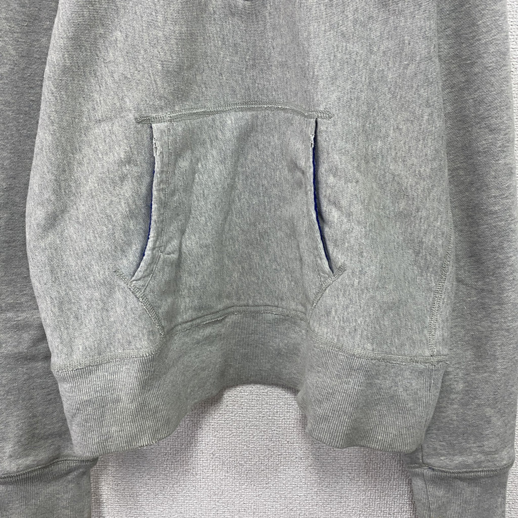 ABERCROMBIE＆FITCH　アバクロンビー＆フィッチ　ハーフジップスウェット　グレー　灰色　Mサイズ　古着