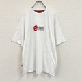ECKO UNLTD.　エコーアンリミテッド　半袖プリントTシャツ　刺繍ロゴ　ワンポイント　白　ホワイト　Lサイズ　古着