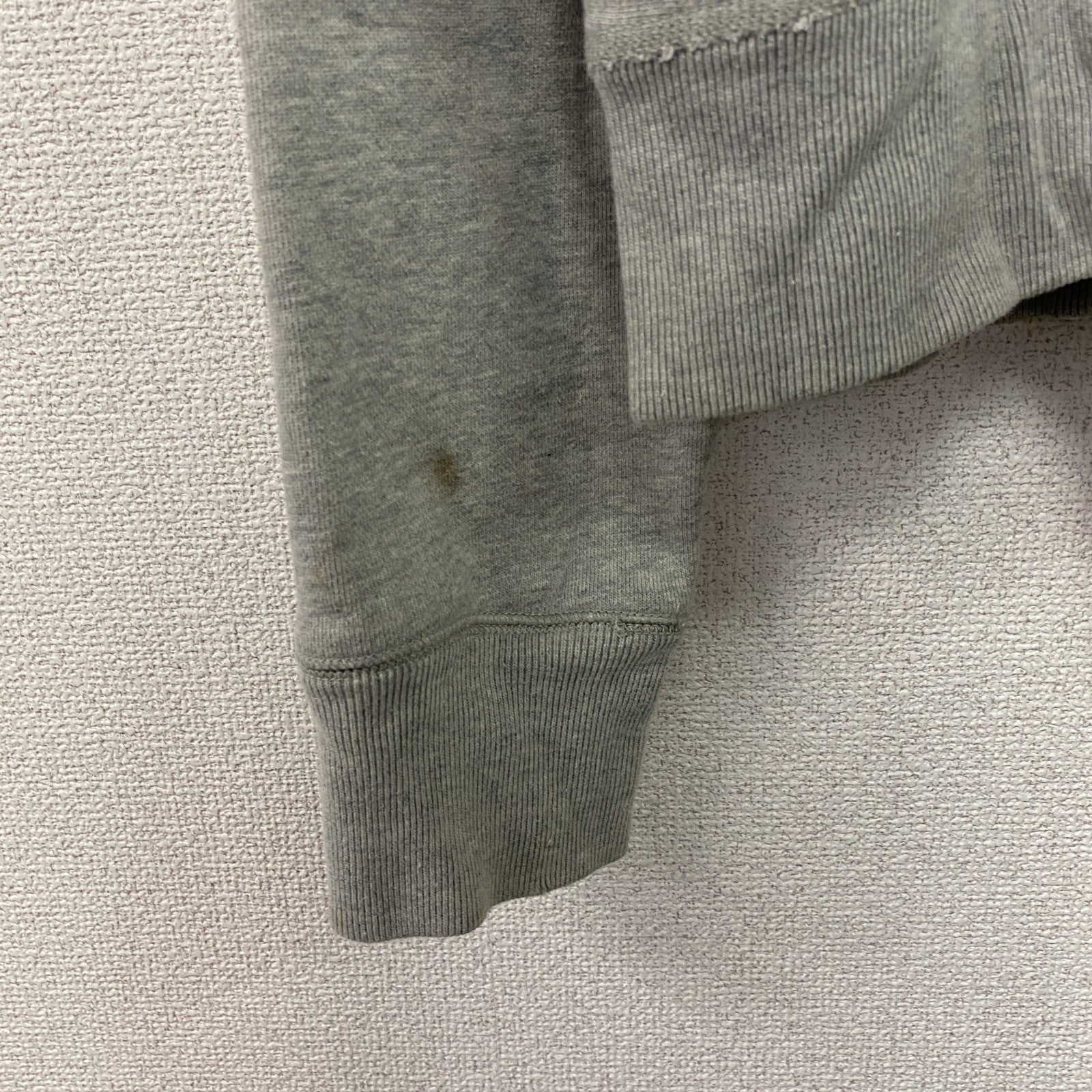 ABERCROMBIE＆FITCH　アバクロンビー＆フィッチ　ハーフジップスウェット　グレー　灰色　Mサイズ　古着