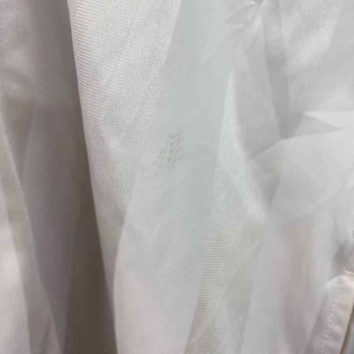 00s　NIKE　ナイキ　アノラックジャージパーカー　ヴィンテージ　ワンポイントロゴ刺繍　白　ホワイト　XLサイズ