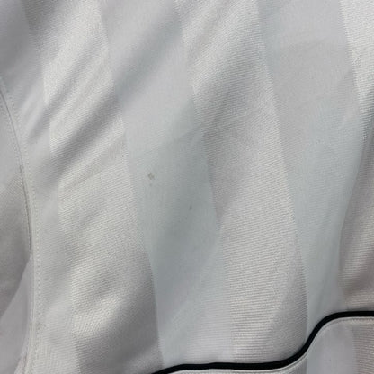 00s　NIKE　ナイキ　アノラックジャージパーカー　ヴィンテージ　ワンポイントロゴ刺繍　白　ホワイト　XLサイズ