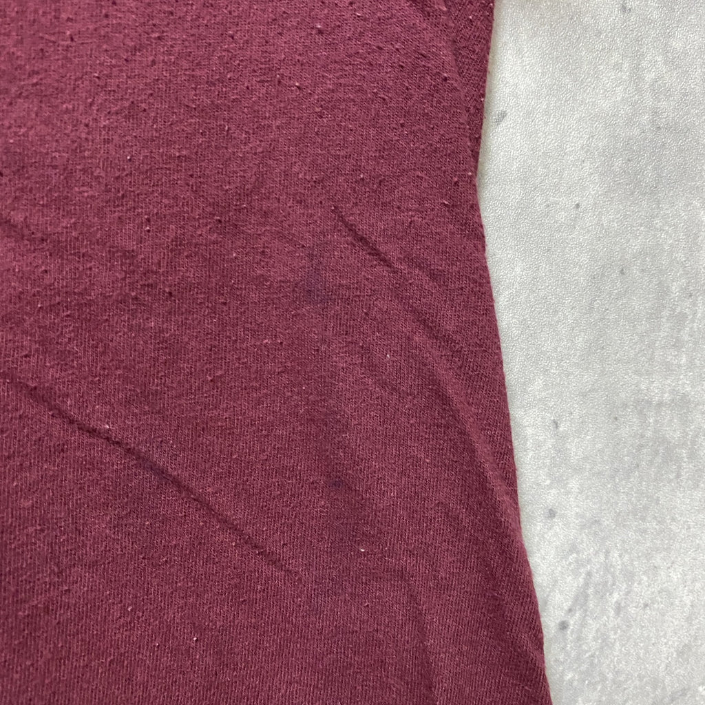 Harry Potter　ハリーポッター　半袖プリントTシャツ　ワインレッド　えんじ色　クルーネック　XLサイズ　古着