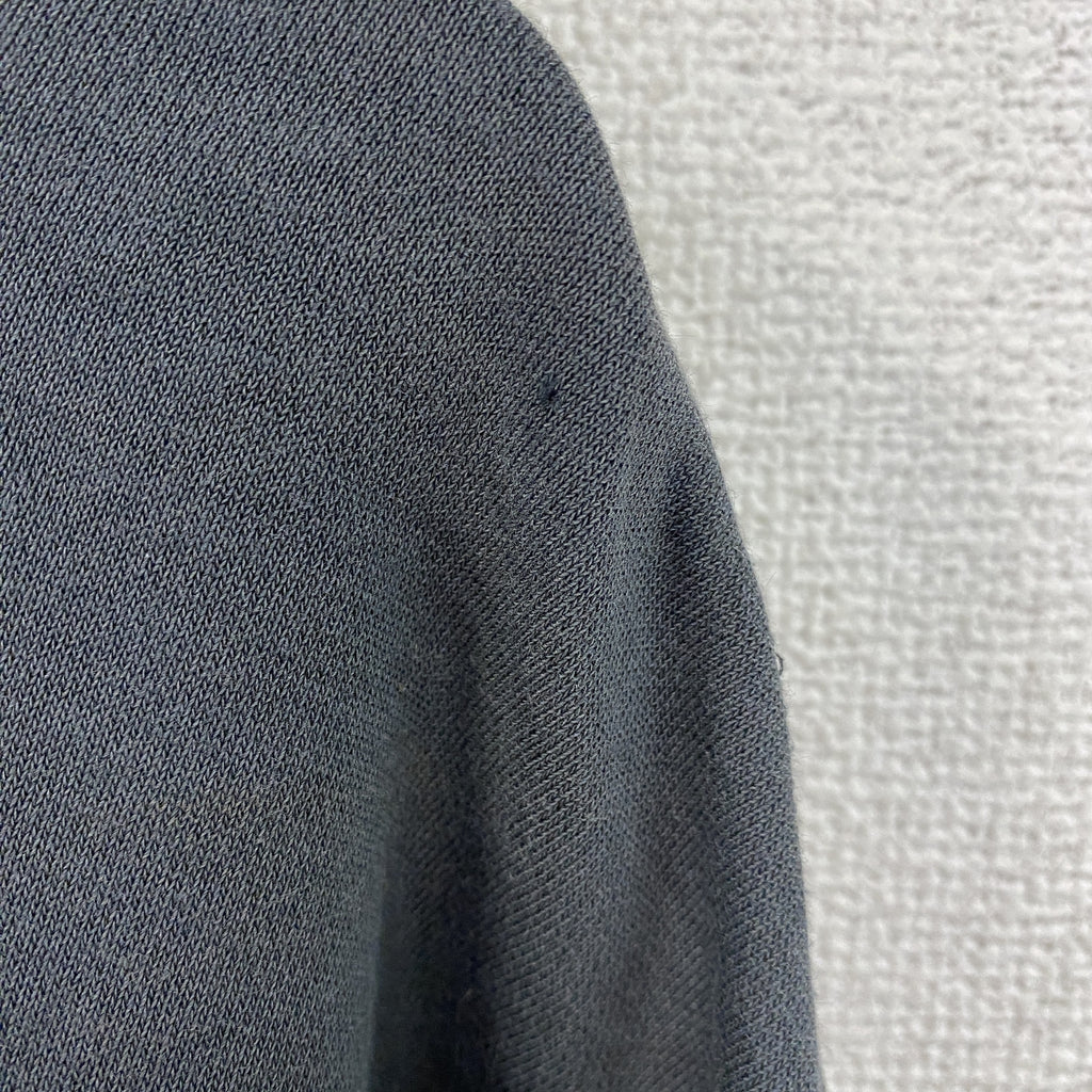 NIKE　ナイキ　スウェットパーカー/フーディー　刺ロゴ　黒　ブラック　Lサイズ　古着