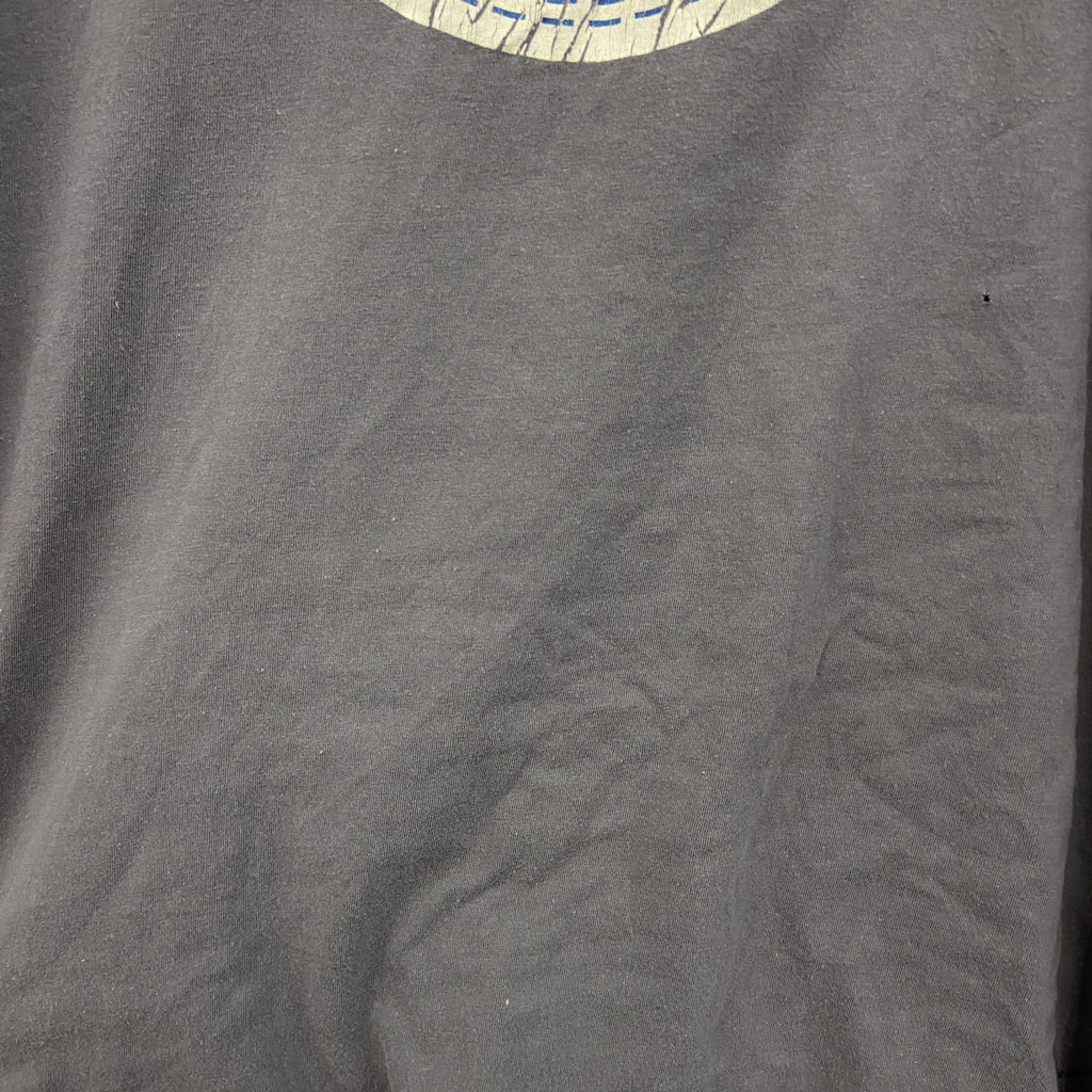 GILDAN　ギルダン　半袖プリントTシャツ　パロディT　灰色　グレー　Lサイズ カットソー メンズ コットン 古着