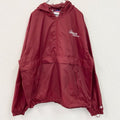 champion　チャンピオン　アノラックパーカー/フーディー　刺繍ロゴ　赤　レッド　Lサイズ　古着