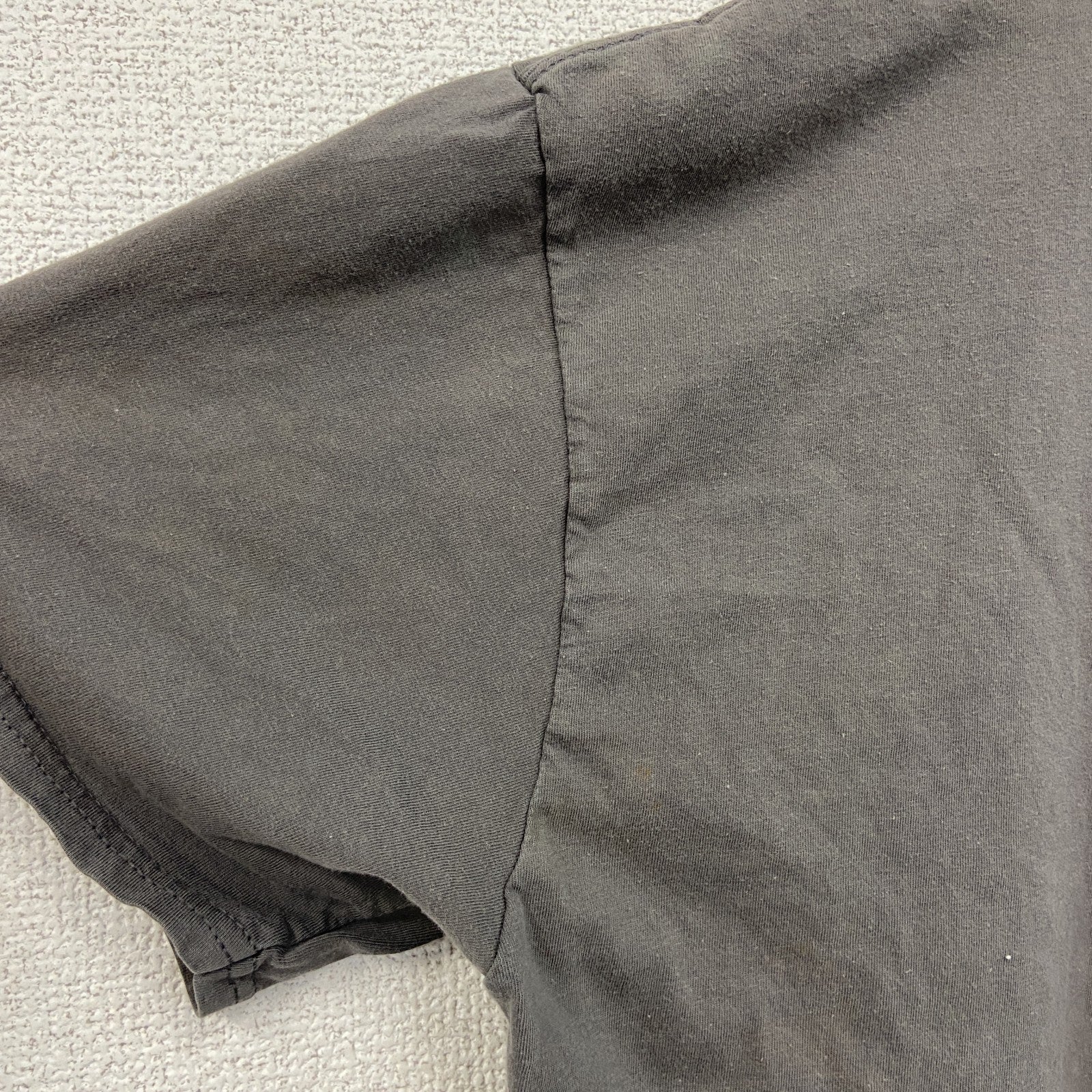 GILDAN　ギルダン　半袖プリントTシャツ　パロディT　灰色　グレー　Lサイズ カットソー メンズ コットン 古着