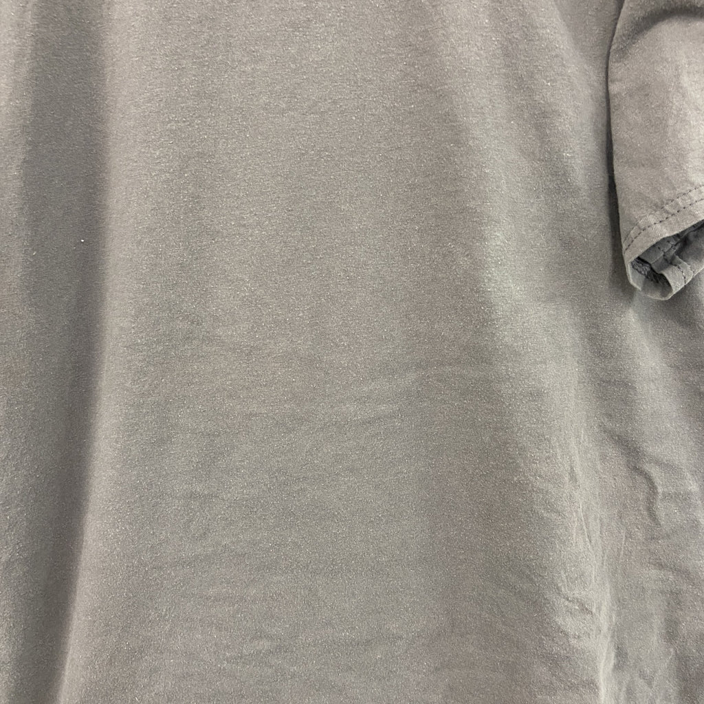 GILDAN　ギルダン　半袖プリントTシャツ　パロディT　灰色　グレー　Lサイズ カットソー メンズ コットン 古着
