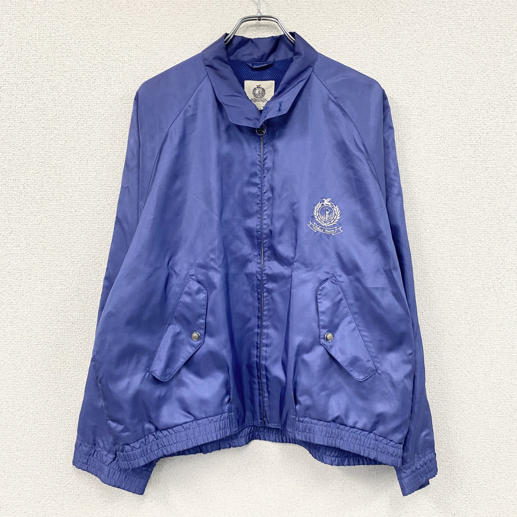 Skay mare　スカイマーレ　スイングトップ　青　ブルー　LLサイズ ブルゾン ライトアウター メンズ 古着