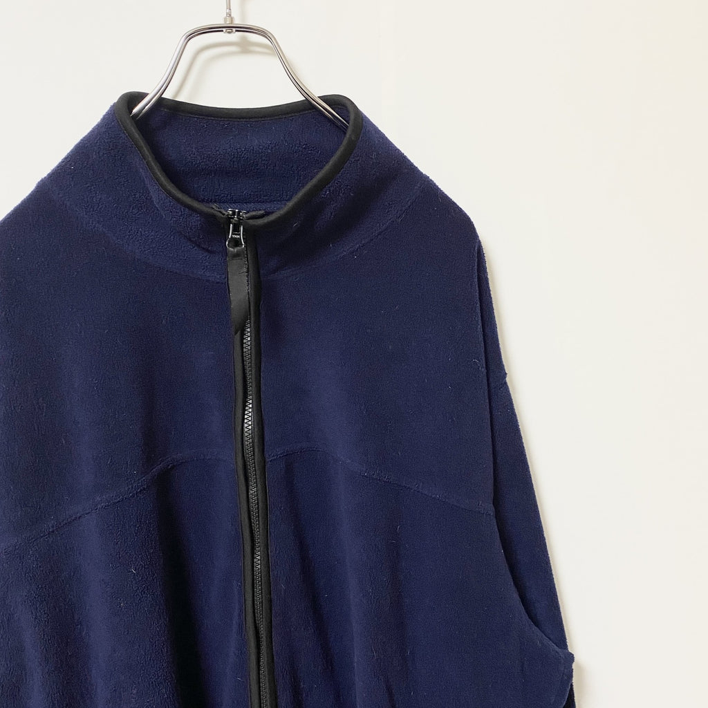 FADED GLORY　長袖フリースジャケット　フルジップ　アウター　ハイネック　オーバーサイズ　XLサイズ　古着