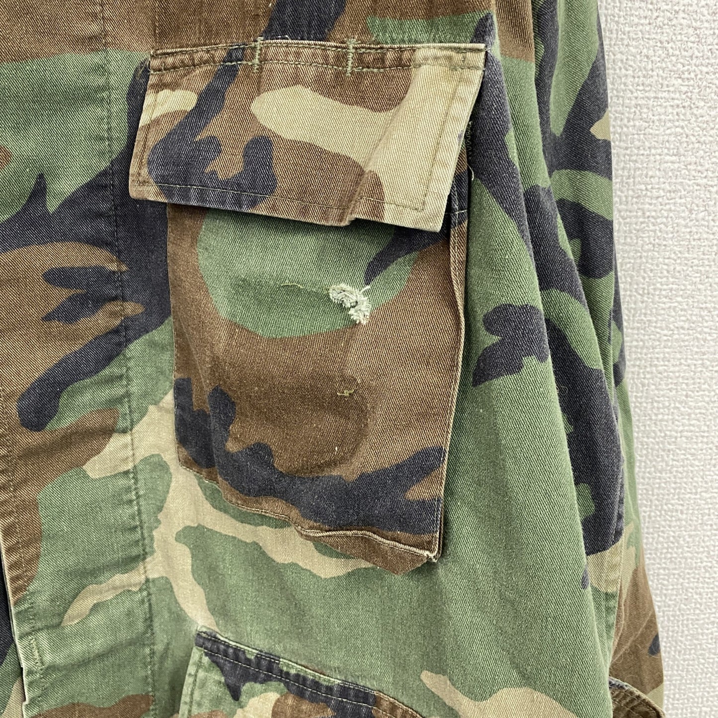U.S.ARMY　BDUジャケット　ミリタリージャケット　ヴィンテージ　カモフラ　迷彩柄　マルチカラー　カーキ　Mサイズ
