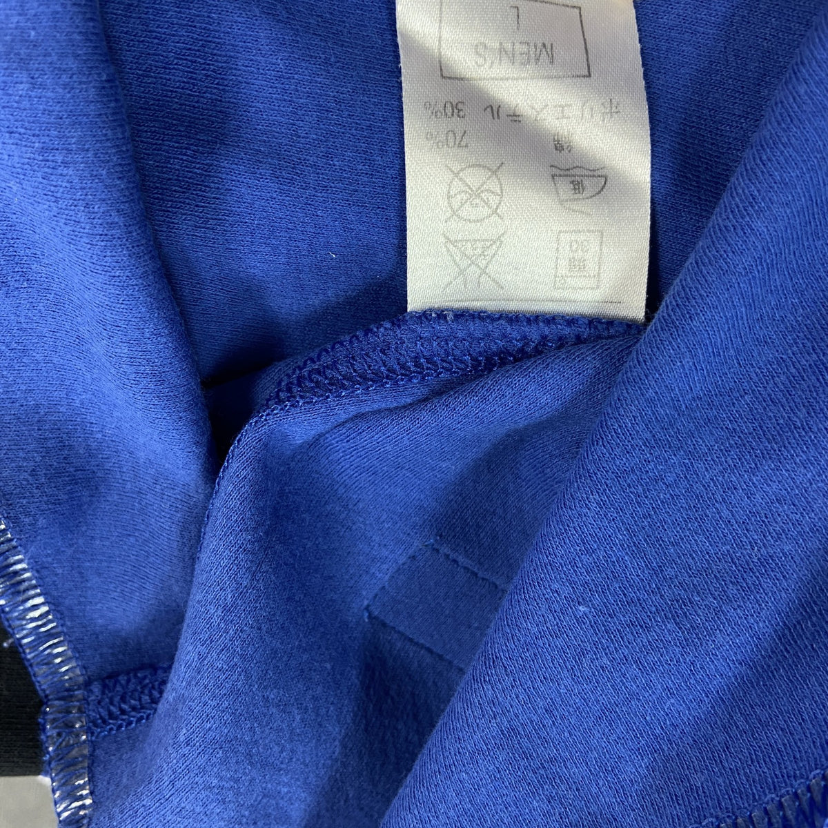 00s　NIKE　ナイキ　半袖Tシャツ　青　ブルー　Lサイズ カットソー メンズ コットン 古着