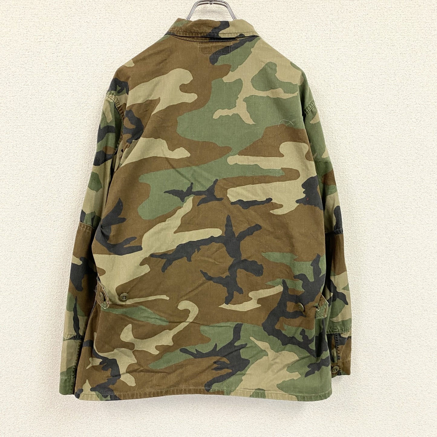 U.S.ARMY　BDUジャケット　ミリタリージャケット　ヴィンテージ　カモフラ　迷彩柄　マルチカラー　カーキ　Mサイズ
