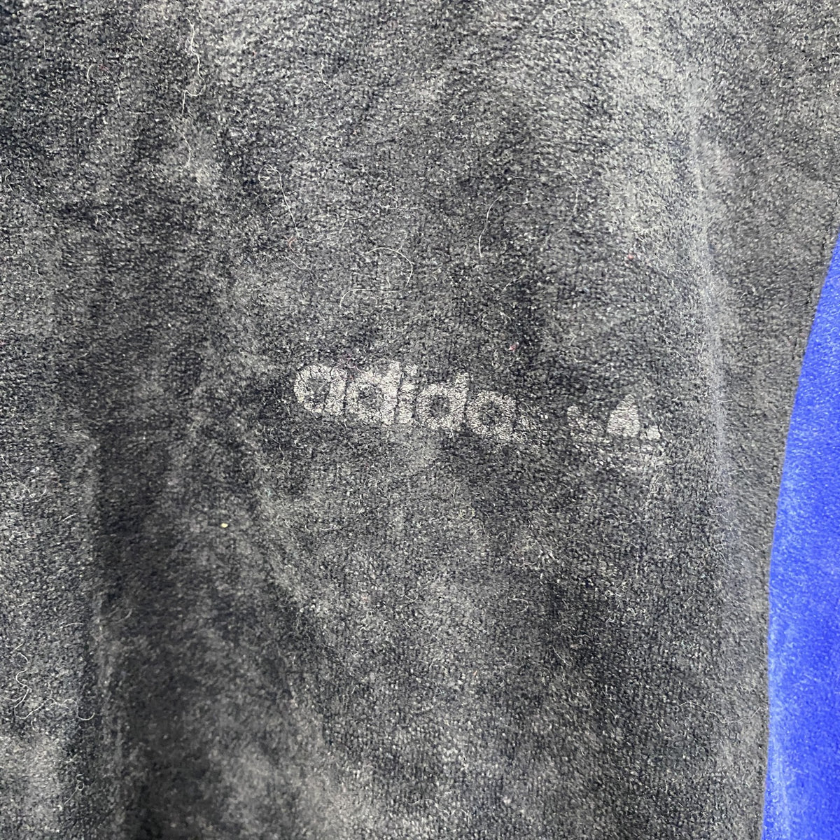 ～90s　adidas　アディダス　トラックジャケット/ジャージ　マルチカラー　ヴィンテージ　黒　ブラック　Mサイズ　古着