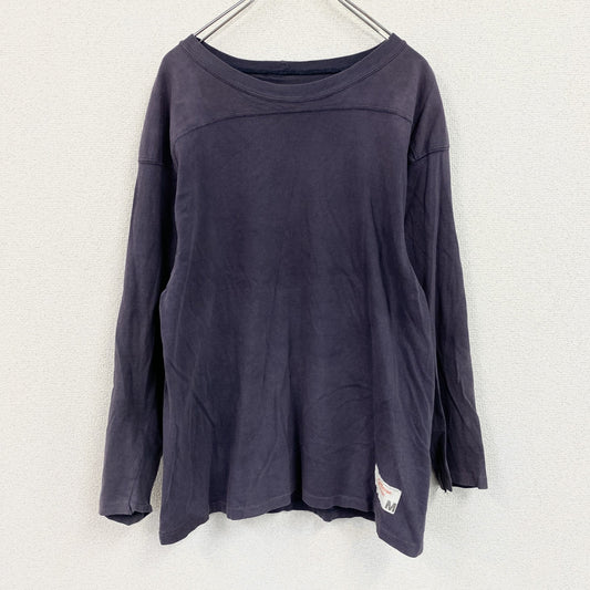 Don Alleson Athletic　ドンアリソンアスレチック　長袖Tシャツ/ロンT　無地　紫　パープル　Mサイズ