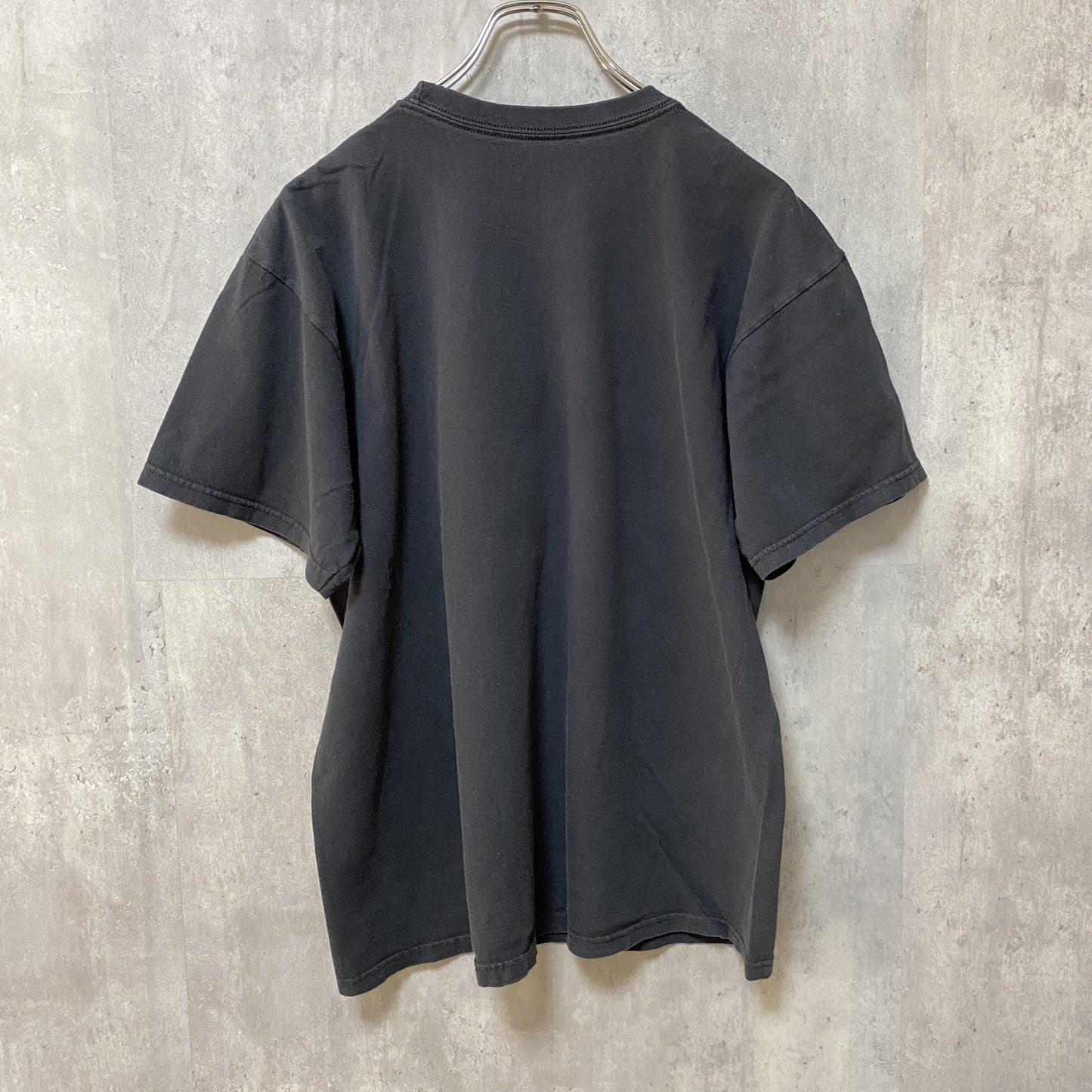 古着 used　NIKE ナイキ　半袖ロゴプリントTシャツ　スウッシュ　黒　ブラック　JUST DO IT　Mサイズ