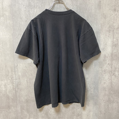 古着 used　NIKE ナイキ　半袖ロゴプリントTシャツ　スウッシュ　黒　ブラック　JUST DO IT　Mサイズ