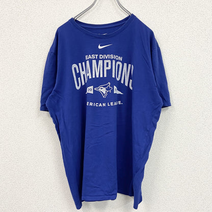 NIKE　ナイキ　半袖プリントTシャツ　青　XLサイズ