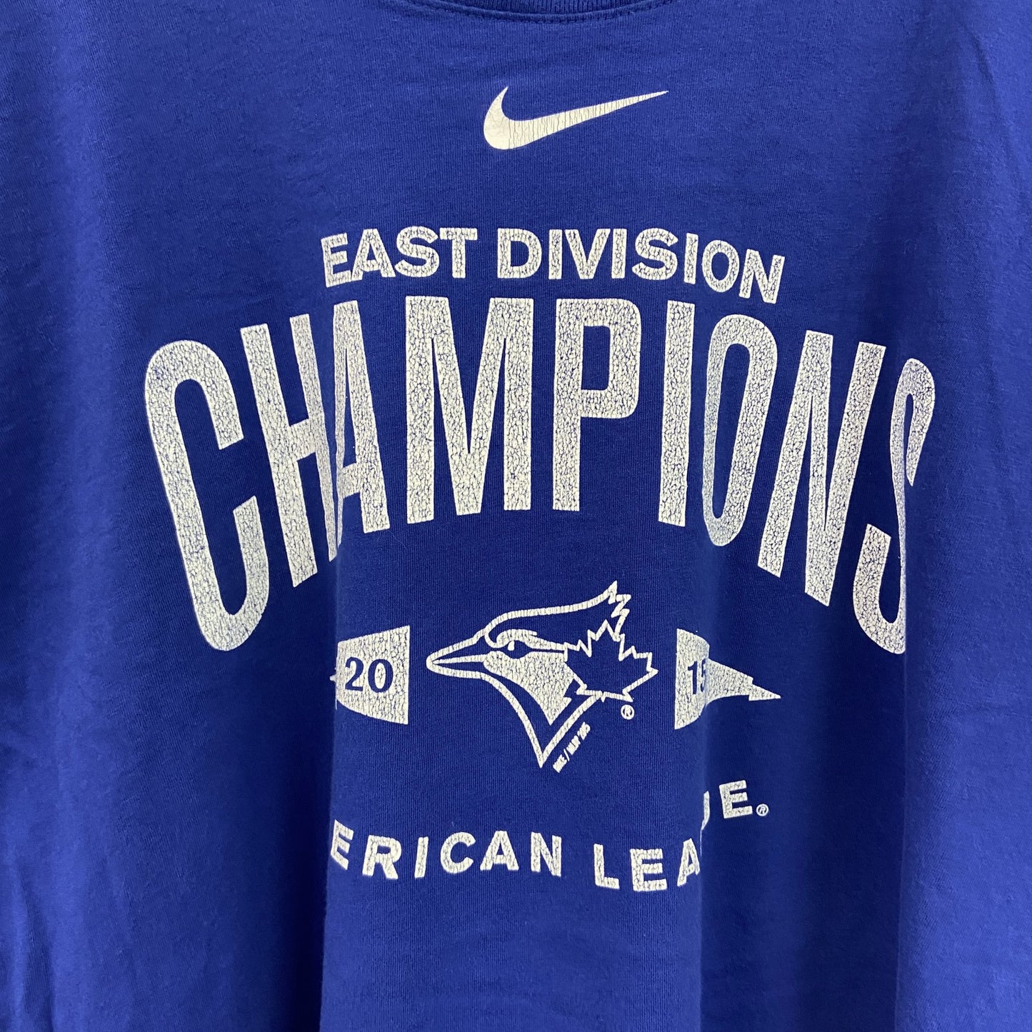 NIKE　ナイキ　半袖プリントTシャツ　青　XLサイズ