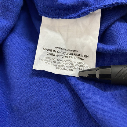 NIKE　ナイキ　半袖プリントTシャツ　青　XLサイズ