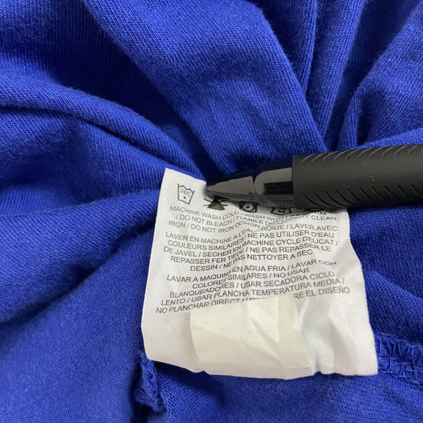 NIKE　ナイキ　半袖プリントTシャツ　青　XLサイズ