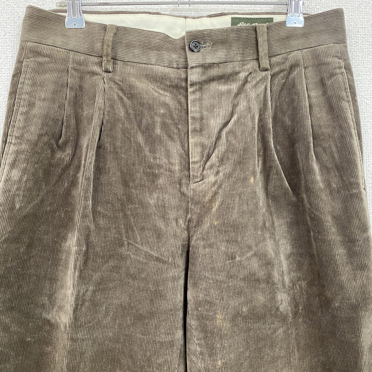Eddie Bauer　エディーバウアー　コーデュロイパンツ　茶色　ブラウン　W31サイズ　古着