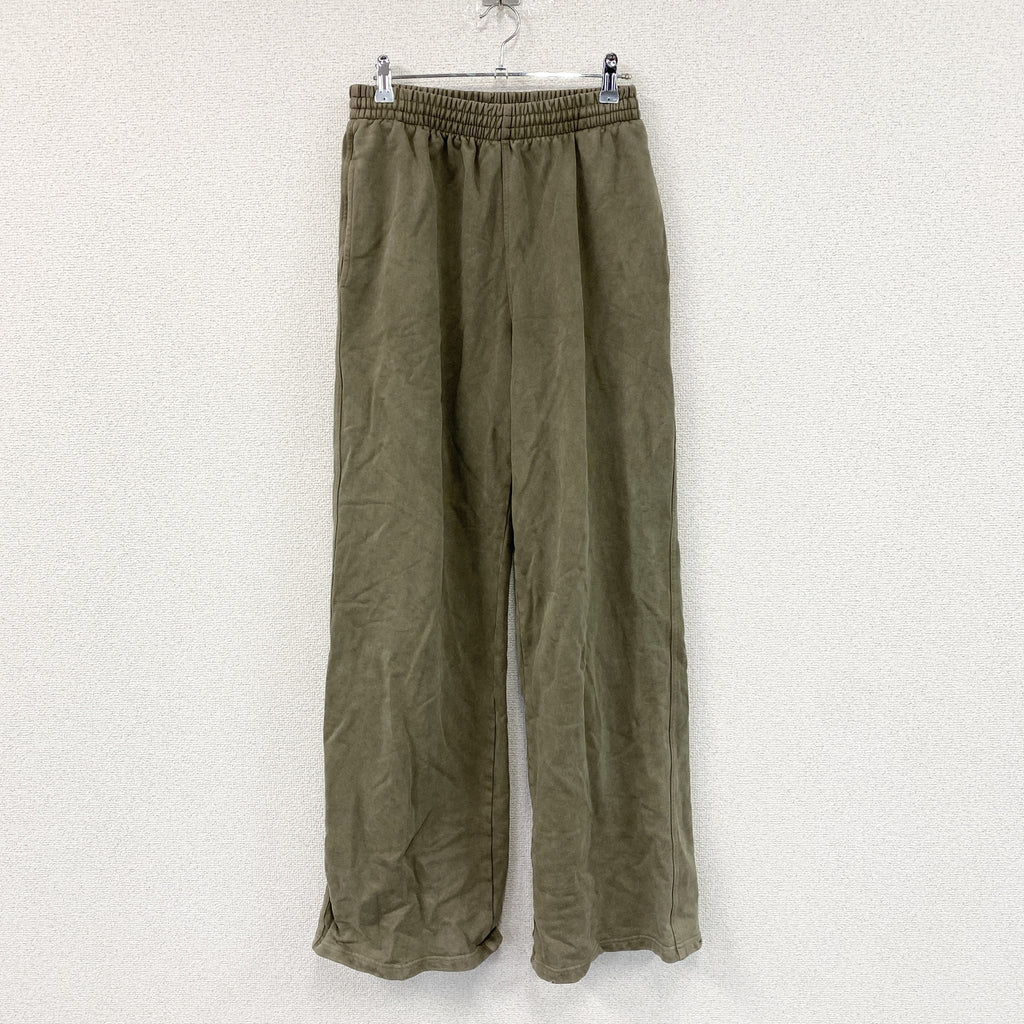 SKIMS　スキムズ　スウェットパンツ　カーキ　XSサイズ　古着