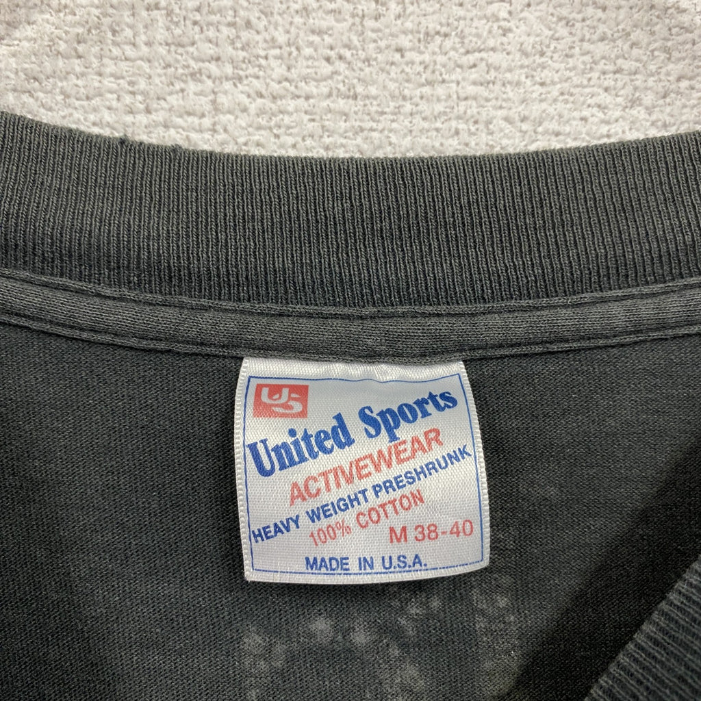 ～00s　United Sports　RUDE GALLERY　ルードギャラリー　半袖プリントTシャツ　ブラック　Ｍサイズ　古着