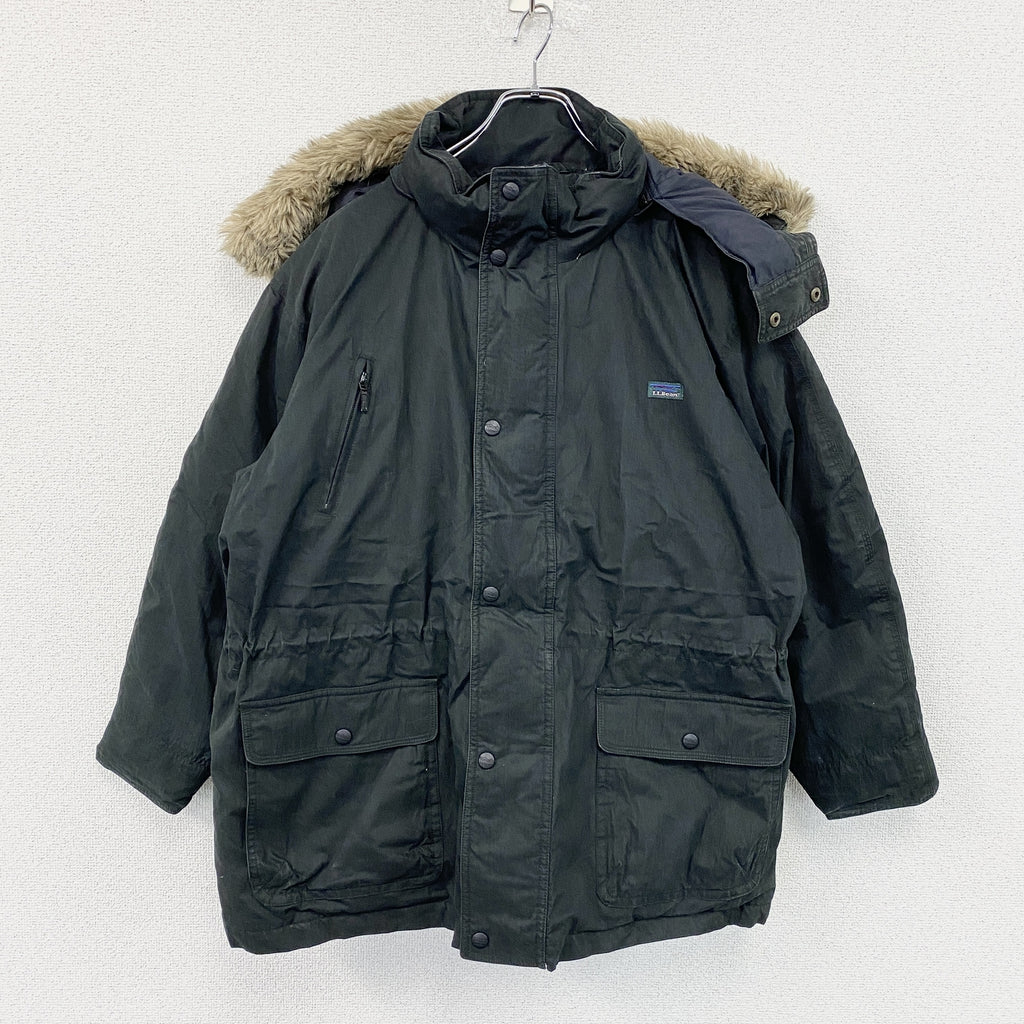 L.L.Bean　エルエルビーン　ダウンジャケット　黒　ブラック　XLサイズ　古着