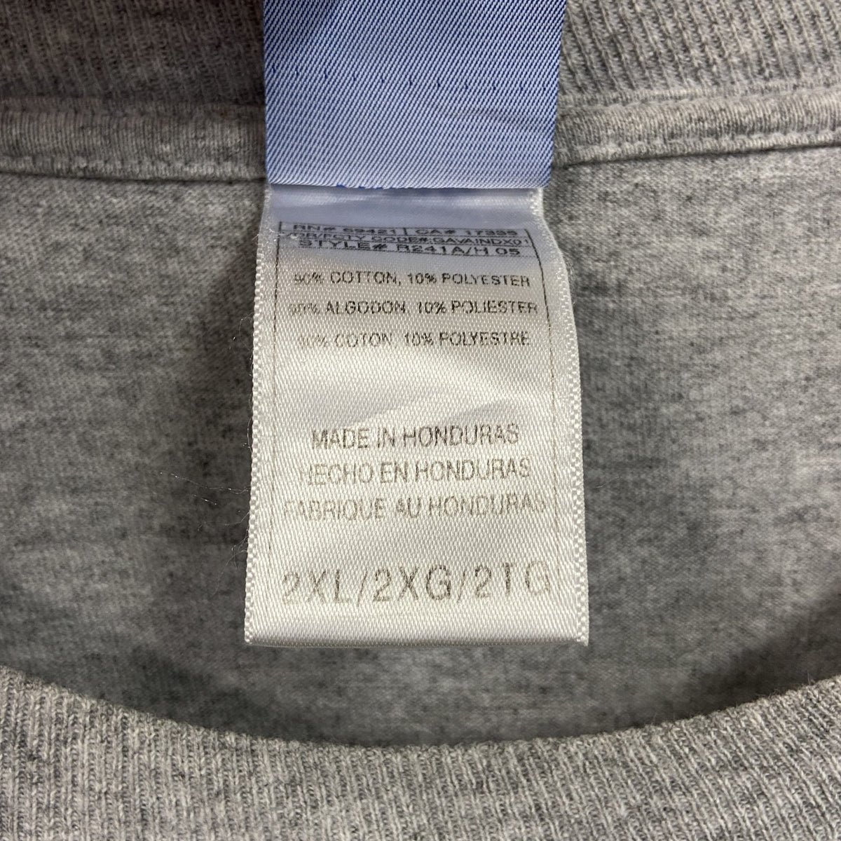 Reebok　リーボック　NFL　Dallas Cowboys　半袖プリントTシャツ　クルーネック　灰色　グレー　2XLサイズ　古着