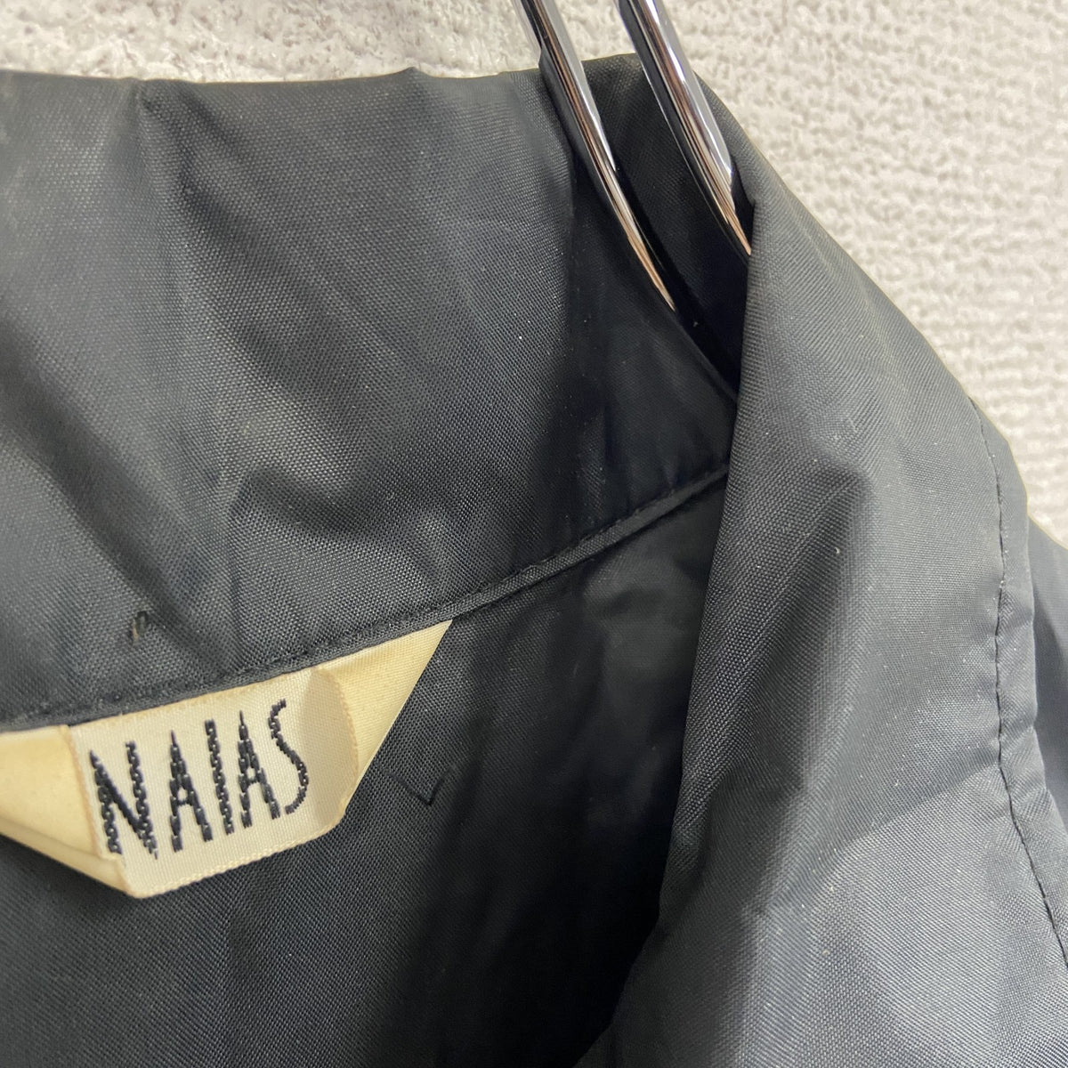 NAIAS　ナイアス　コーチジャケット/ナイロンジャケット　サーフ　黒　ブラック　 古着