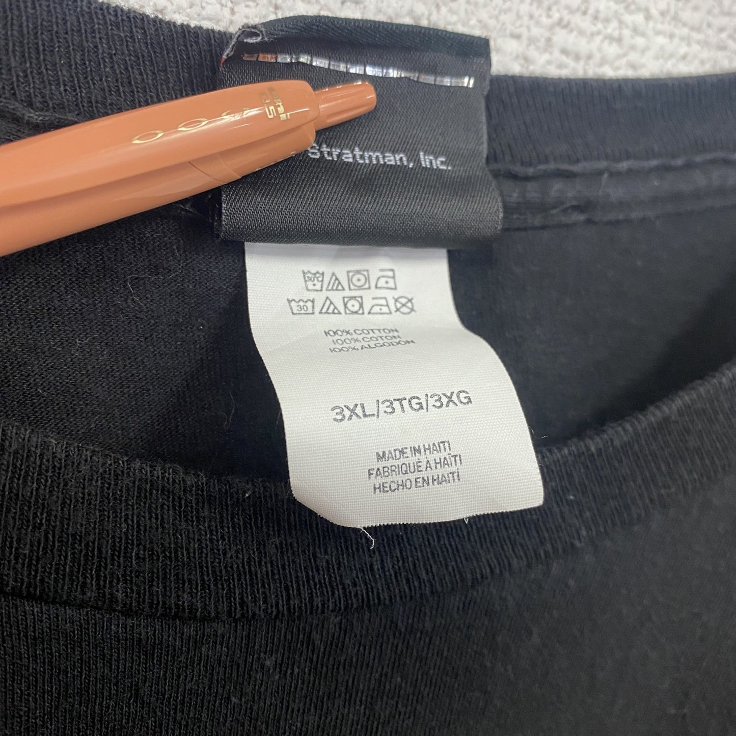 HARLEY DAVIDSON　ハーレーダビッドソン　半袖両面プリントTシャツ　黒　ブラック　3XLサイズ