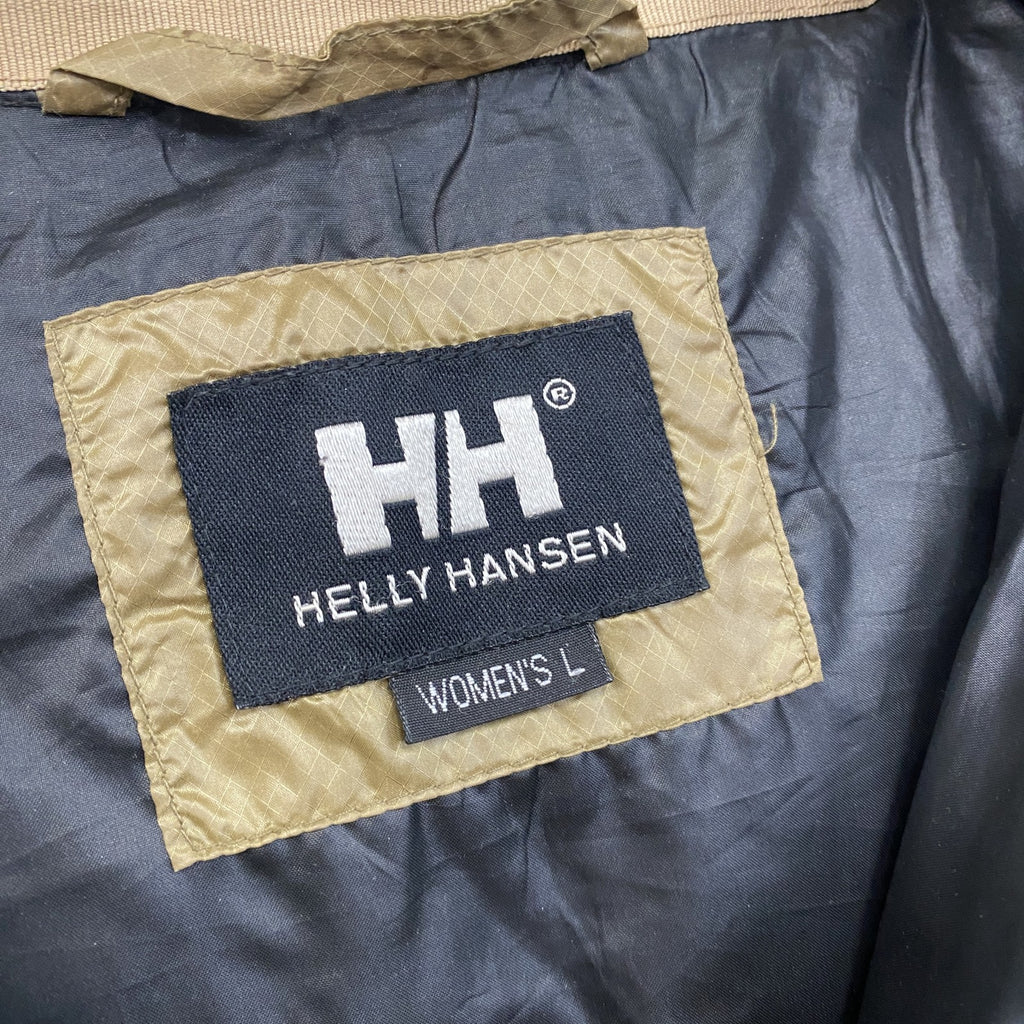 HELLY HANSENN　ヘリーハンセン　ダウンジャケット　ダウン80%　金色　ゴールド　Lサイズ　古着