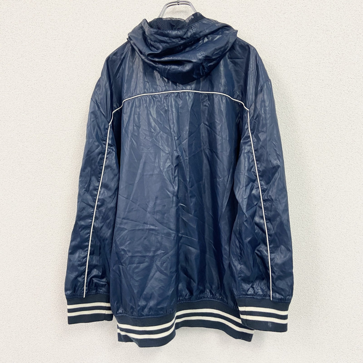 CONVERSE　コンバース　フルジップジャケット/フーディー　紺　ネイビー 古着