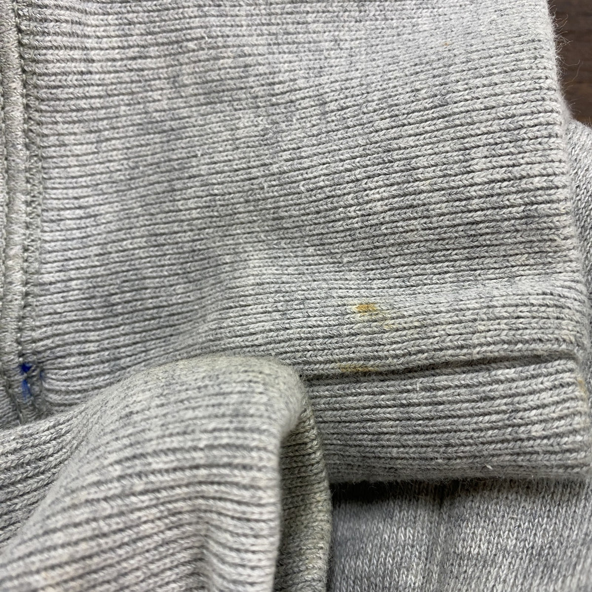 ABERCROMBIE＆FITCH　アバクロンビー＆フィッチ　ハーフジップスウェット　グレー　灰色　Mサイズ　古着