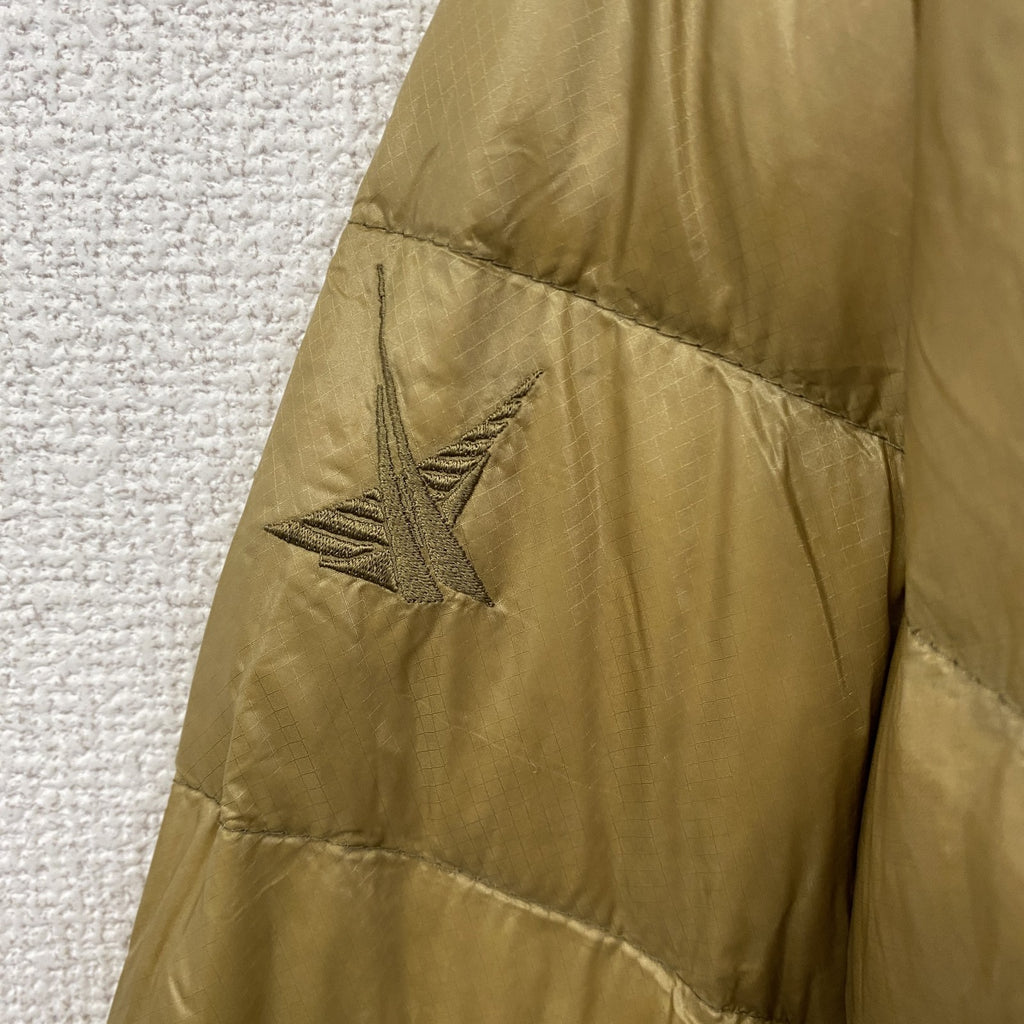 HELLY HANSENN　ヘリーハンセン　ダウンジャケット　ダウン80%　金色　ゴールド　Lサイズ　古着