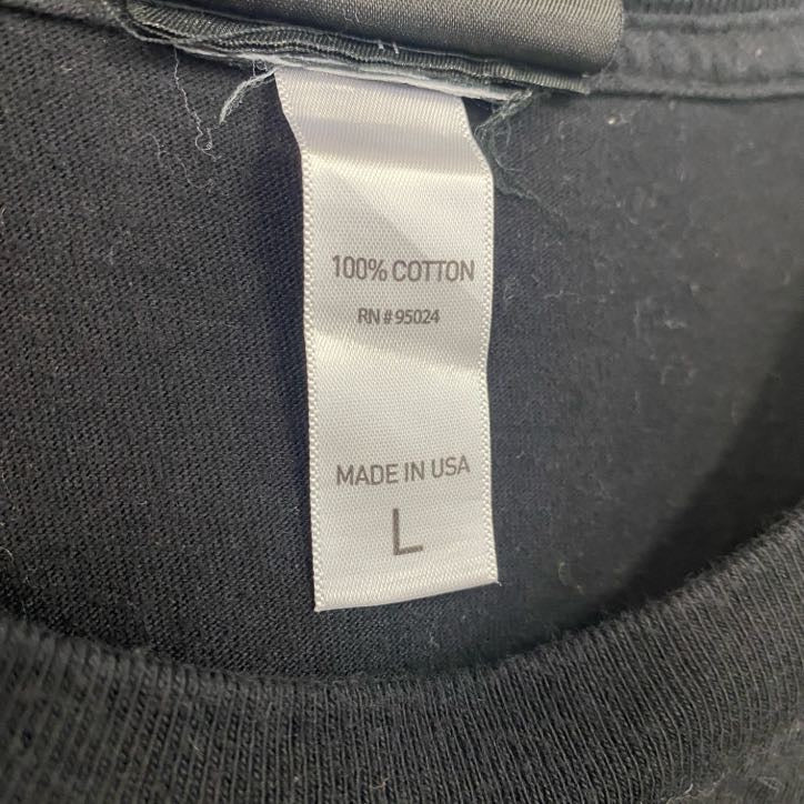 HARLEY DAVIDSON　ハーレーダビッドソン　半袖No.1プリントTシャツ　黒　ブラック　Lサイズ