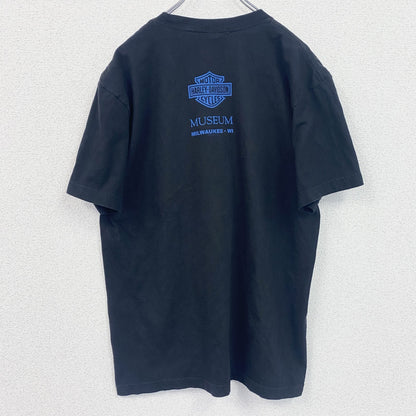 HARLEY DAVIDSON　ハーレーダビッドソン　半袖No.1プリントTシャツ　黒　ブラック　Lサイズ