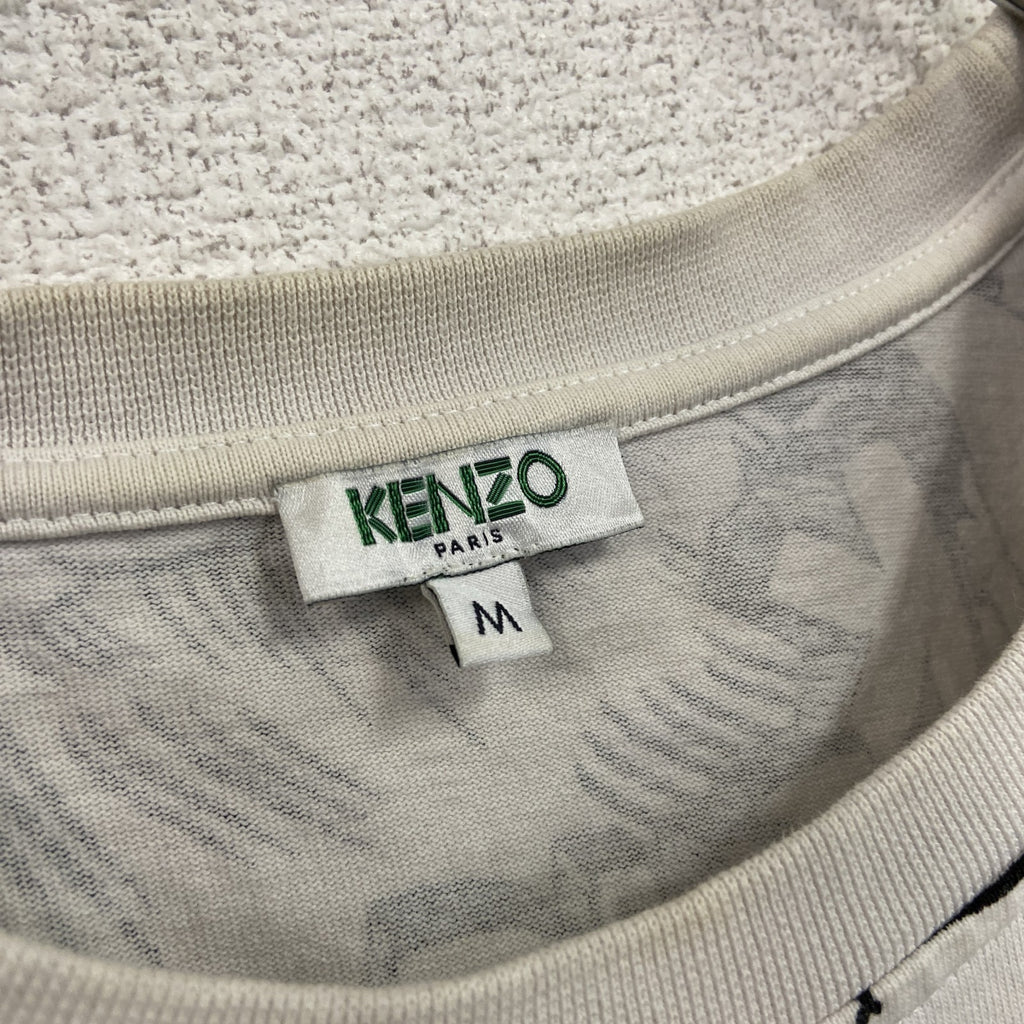 KENZO　ケンゾー　Cartoon Tシャツ　半袖プリントTシャツ　前面プリント　総柄　Mサイズ　古着